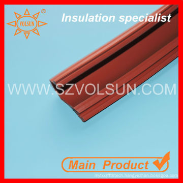 High voltage silicon rubber electrical overhead line material